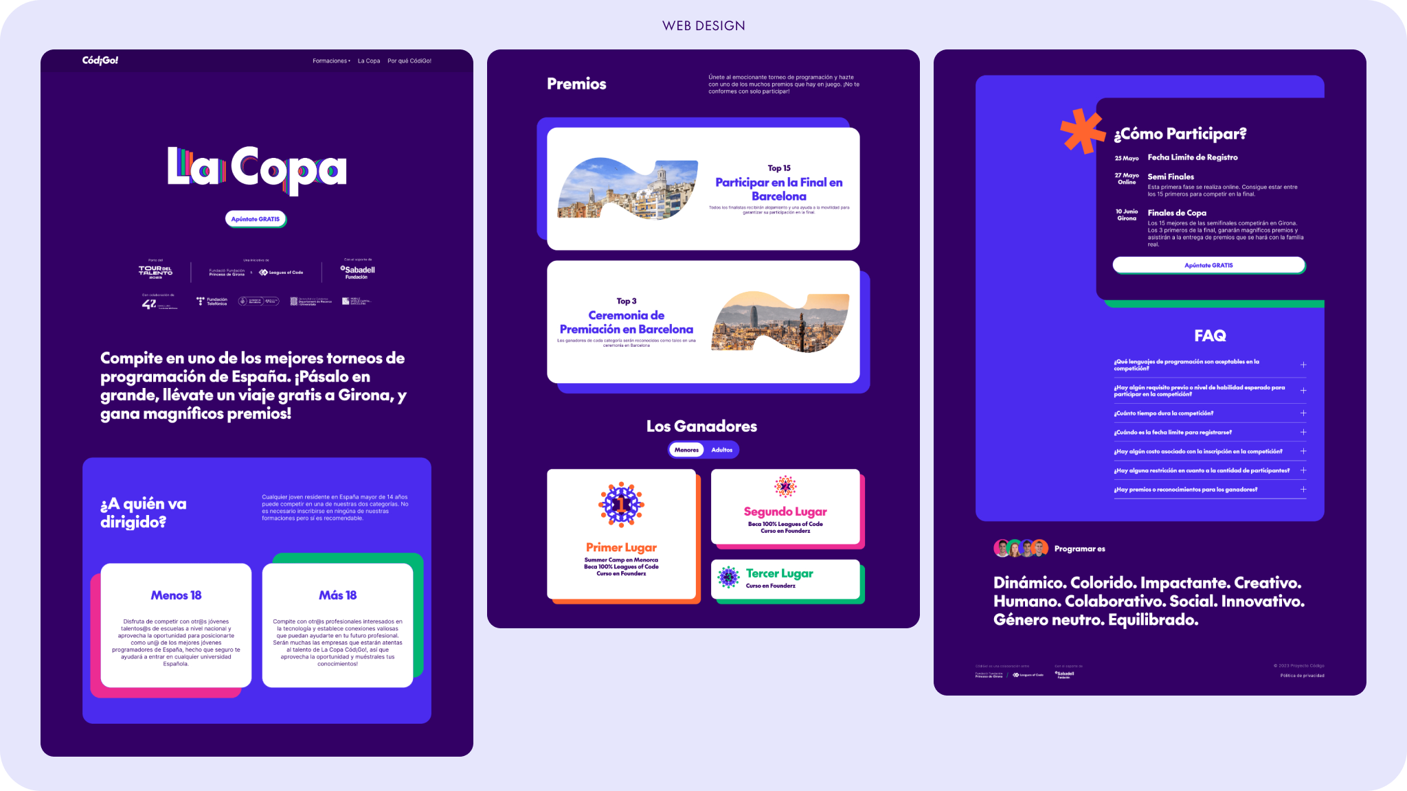 CodiGo! — Branding for a Spanish youth coding campaign Indigo Award ...