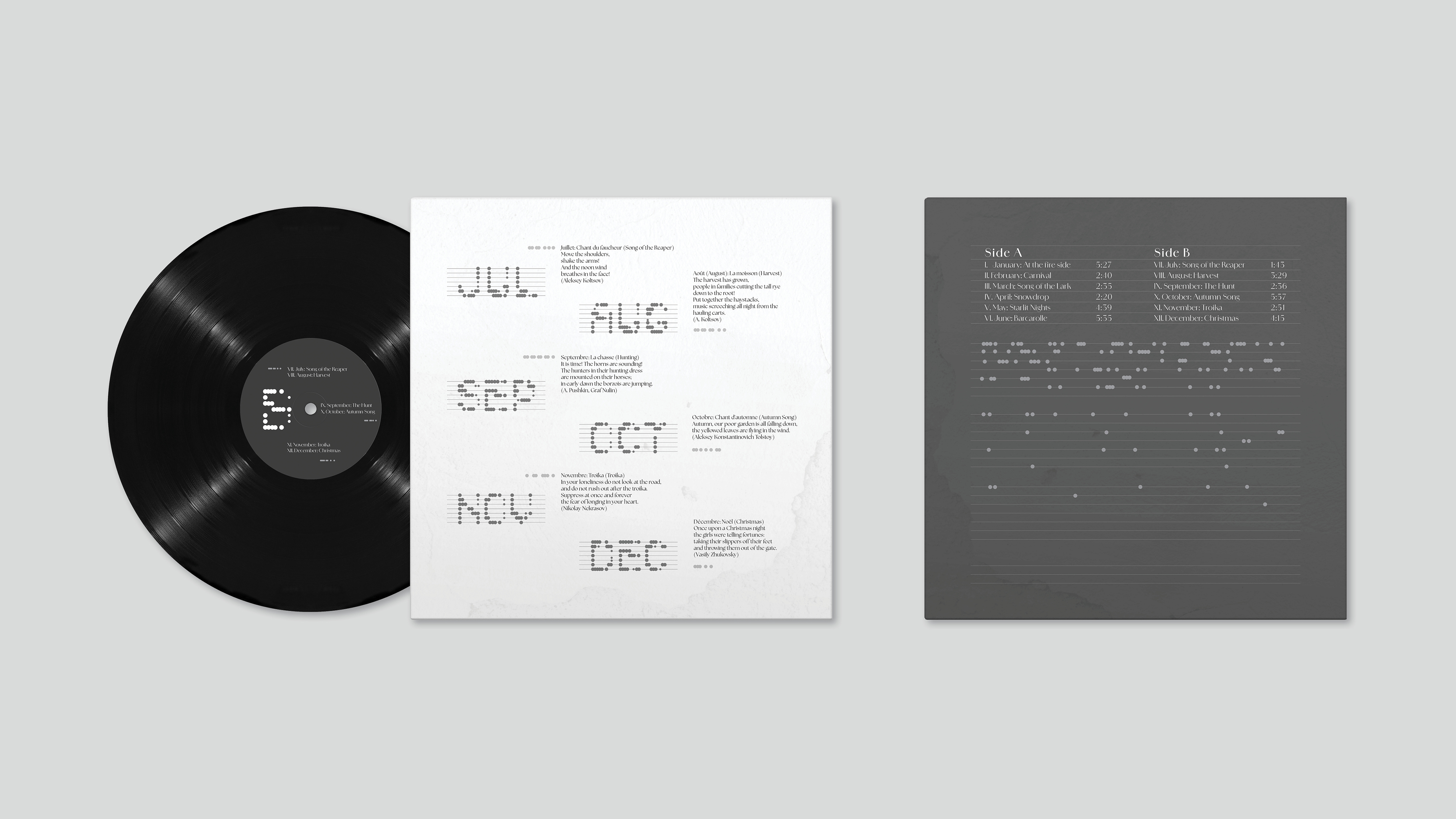 Vinyl record for Tchaikovsky
