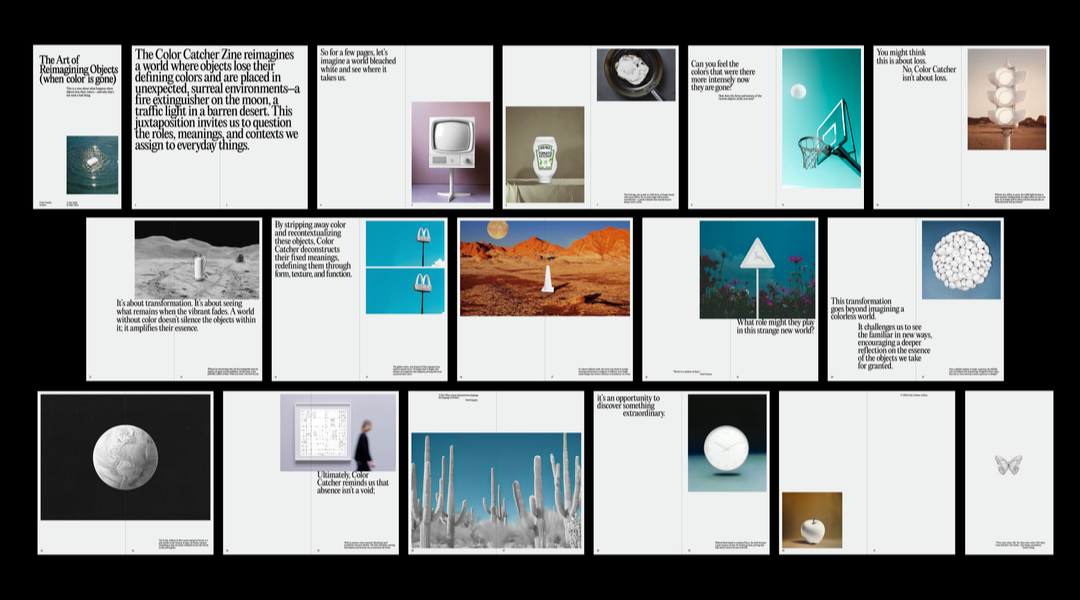 The Art of Reimagining Objects(when color is gone) Indigo Award winner 2025