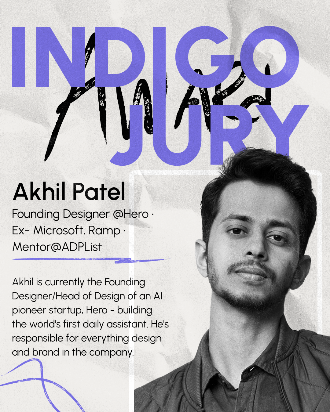 Indigo Design Award Jury: Akhil Patel