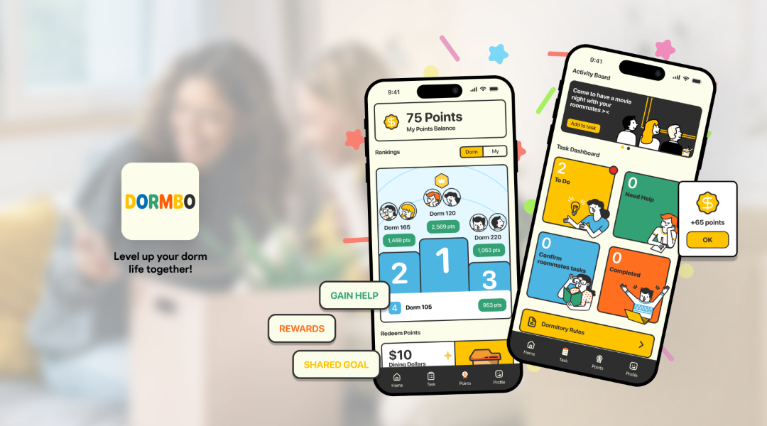Indigo Design Award: DormBo - Student dormitory task management