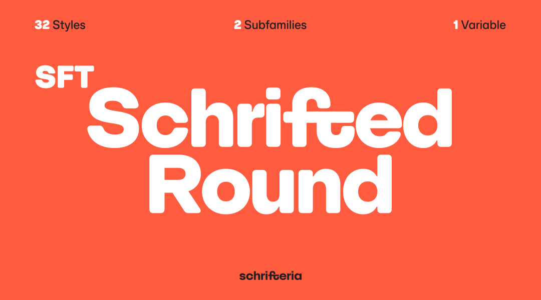 Indigo Design Award: SFT Schrifted Round