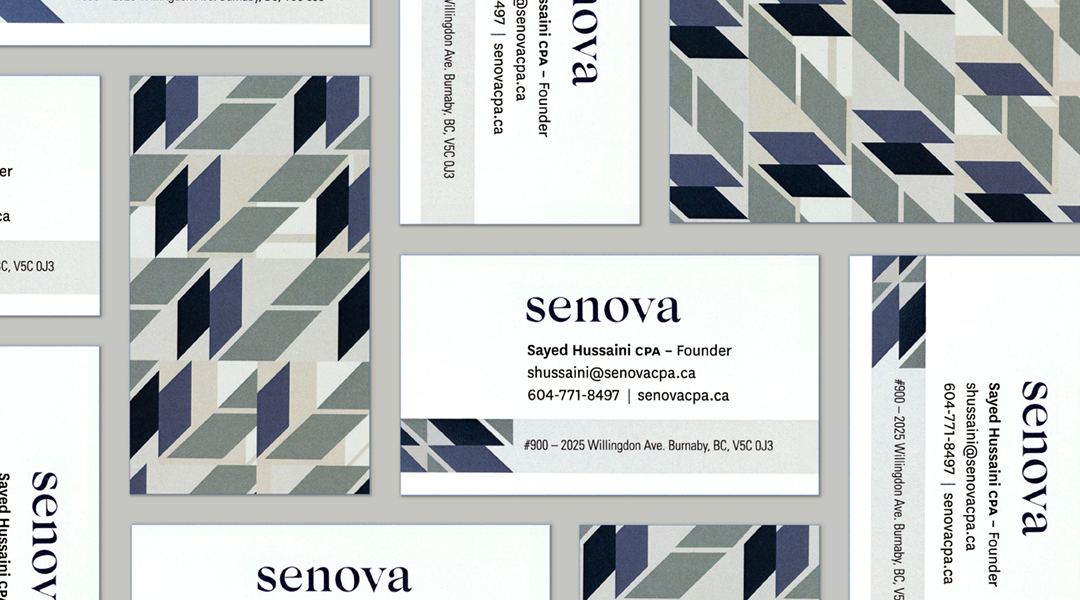 Indigo Design Award: Branding for Senova CPA